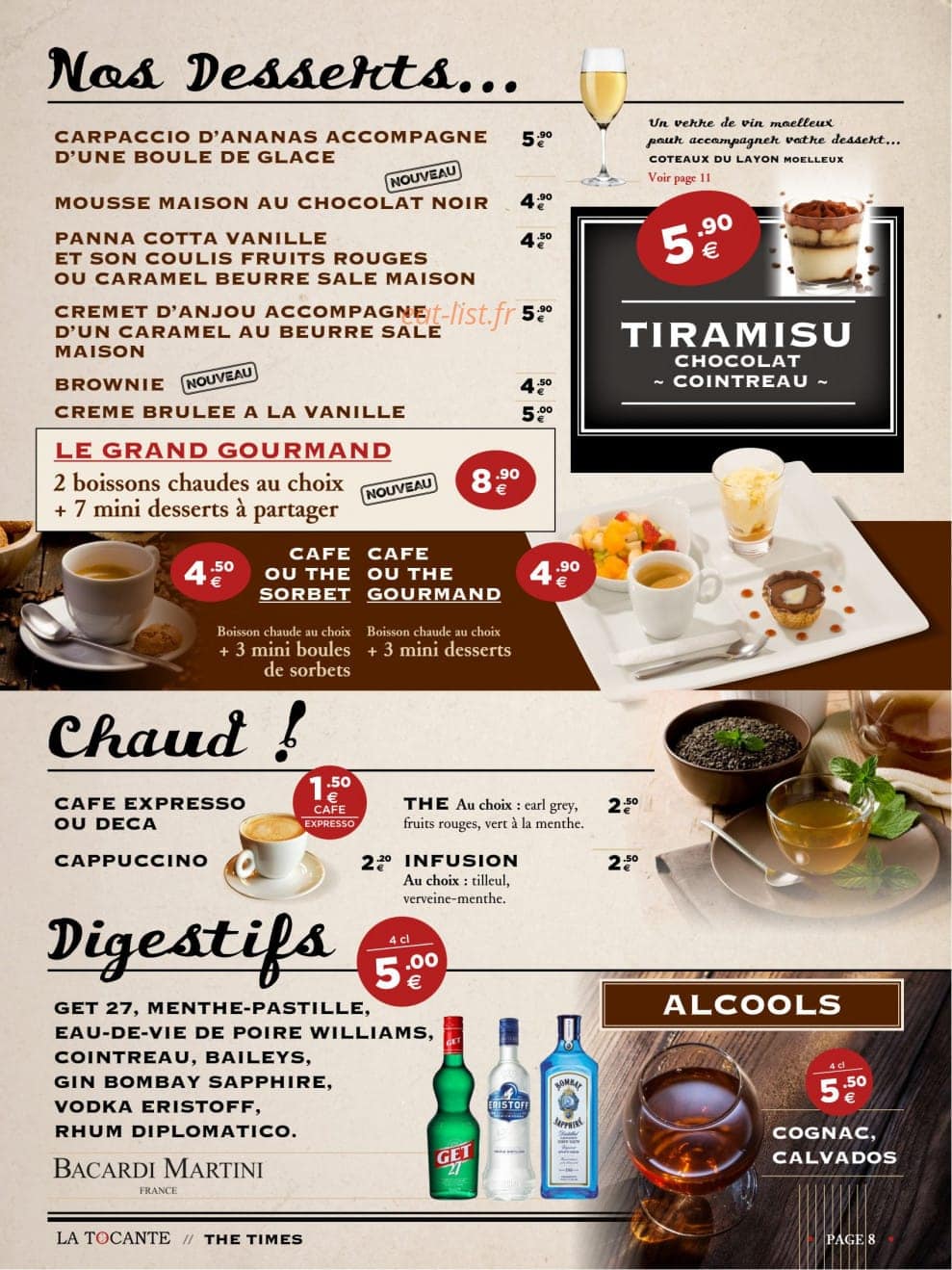 La Tocante — carte page 10