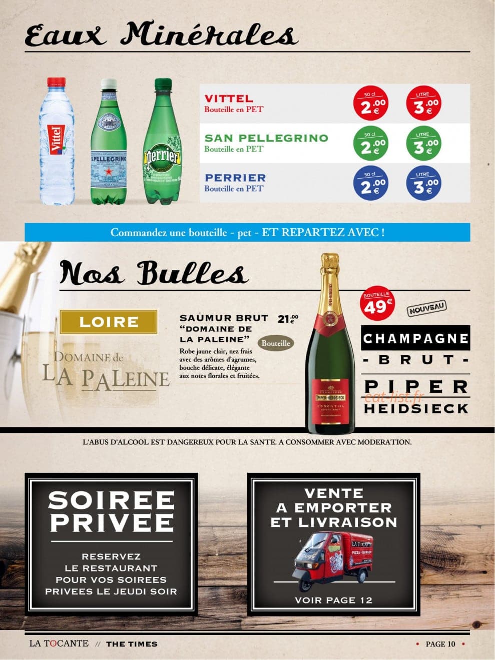 La Tocante — carte page 12