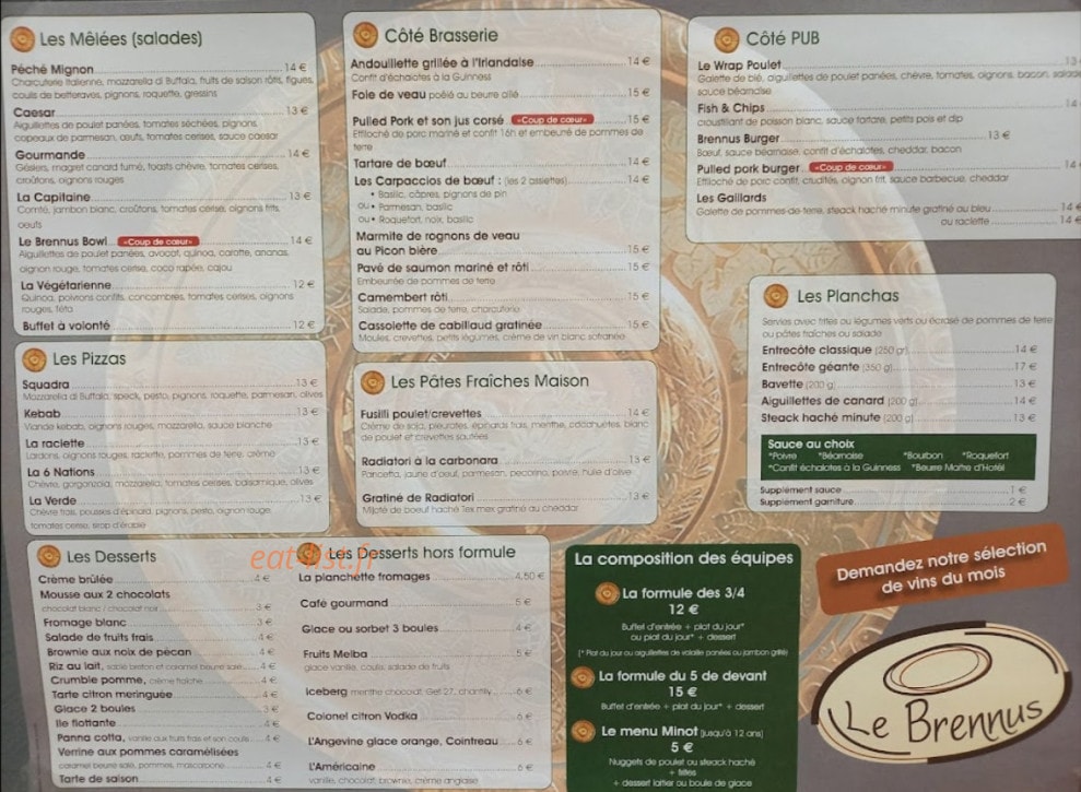 Le Brennus — carte page 1