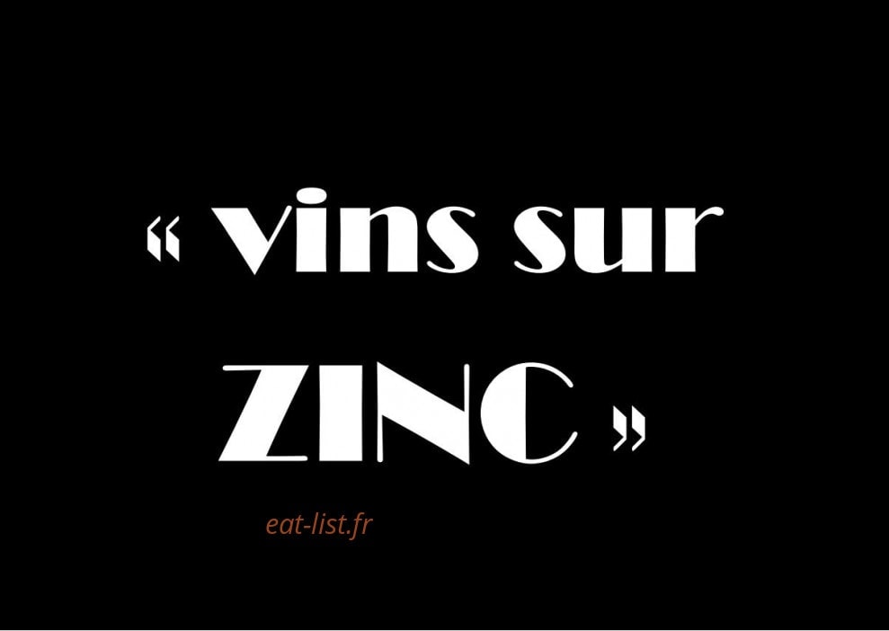 Le zinc — carte page 15
