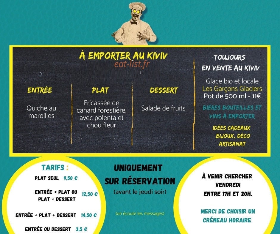 Le Kiviv — carte page 1