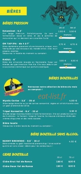 Le Kiviv — carte page 2