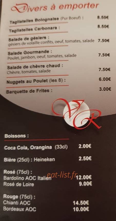 La Villa Roma — carte page 5