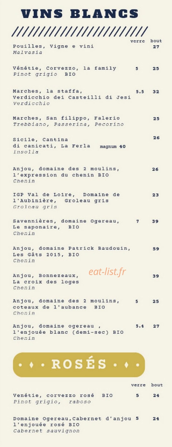 La Pala — carte page 6