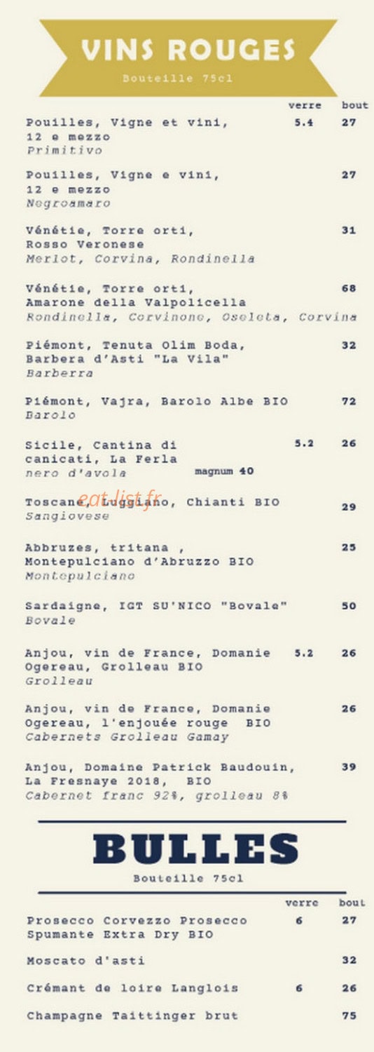La Pala — carte page 5