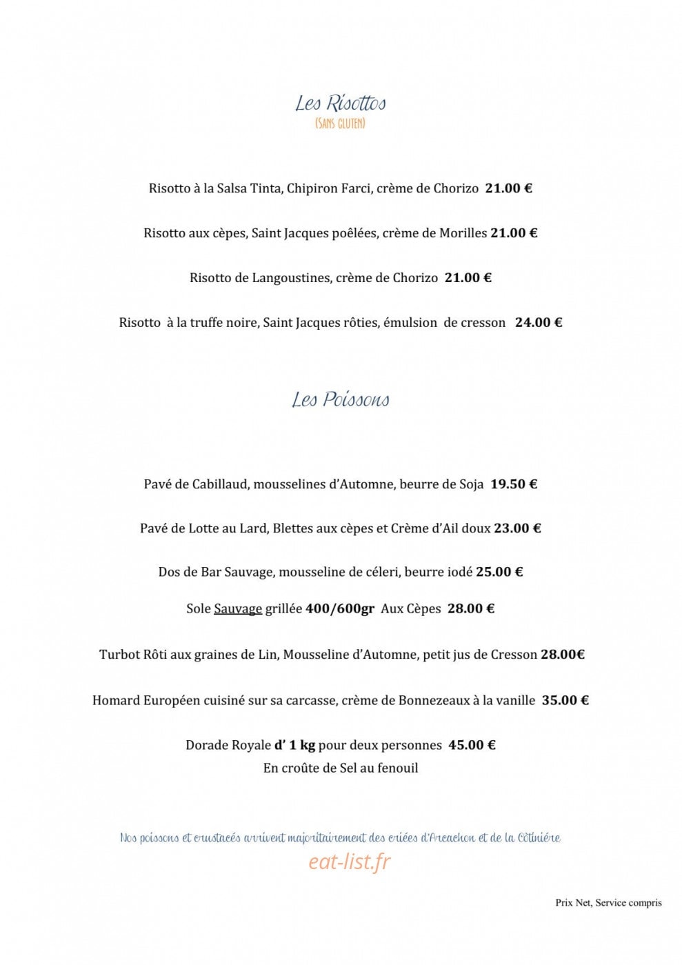Le Bosquet — carte page 7