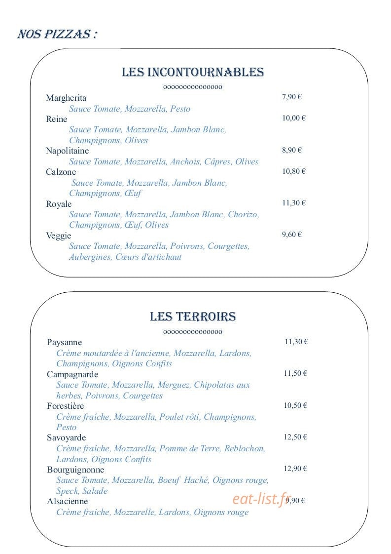 Le San Marco — carte page 2