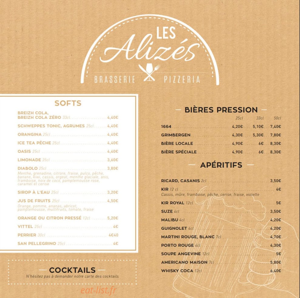 Les Alizés — carte page 4