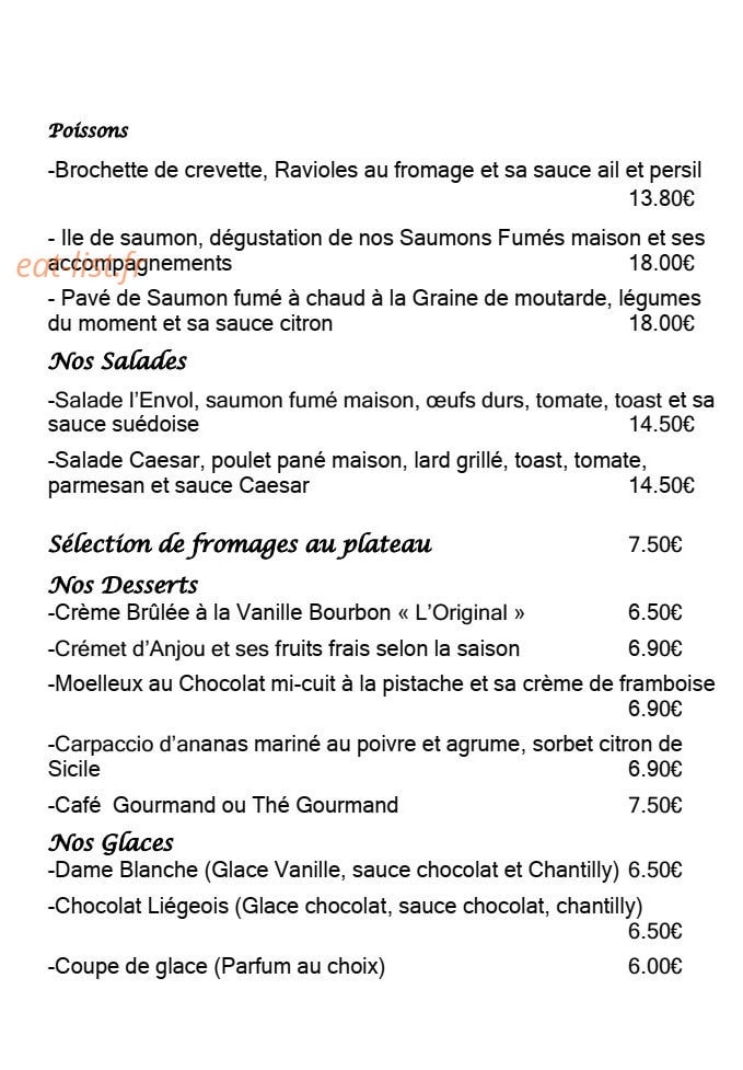 L'Envol — carte page 2