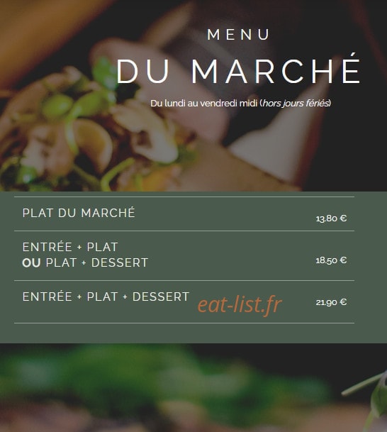 Carte et menu de Les Toqués d'Anjou à Rives-du-Loir-en-Anjou — Le menu