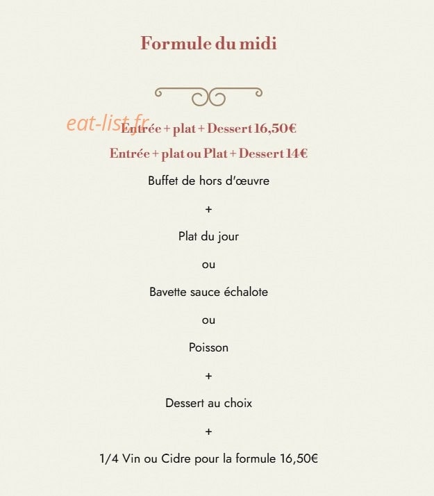 Le Commerce — carte page 1
