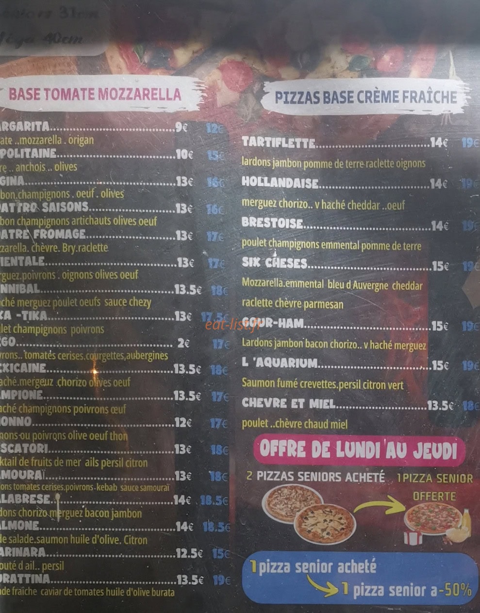 Los Tacos — carte page 2