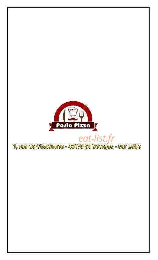 Pasta Pizza — carte page 7