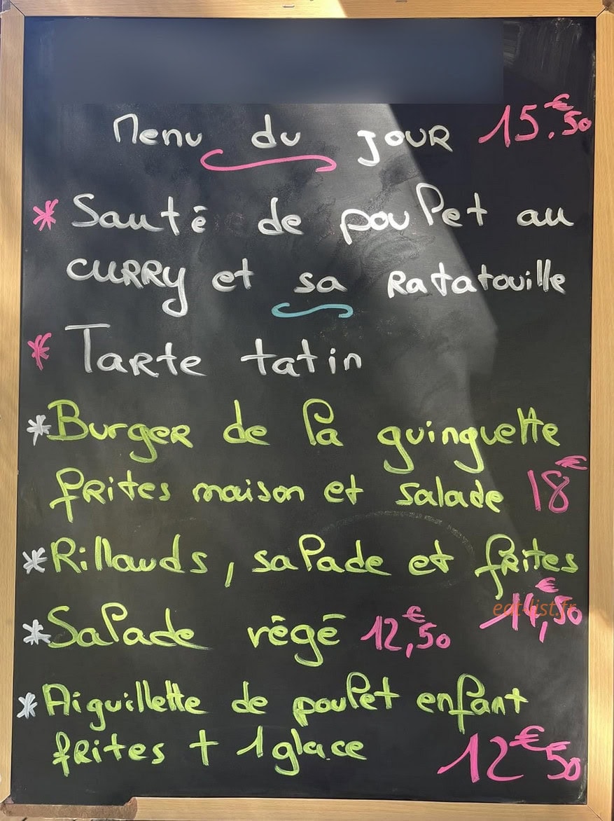 Guinguette Port Gogane — carte page 1