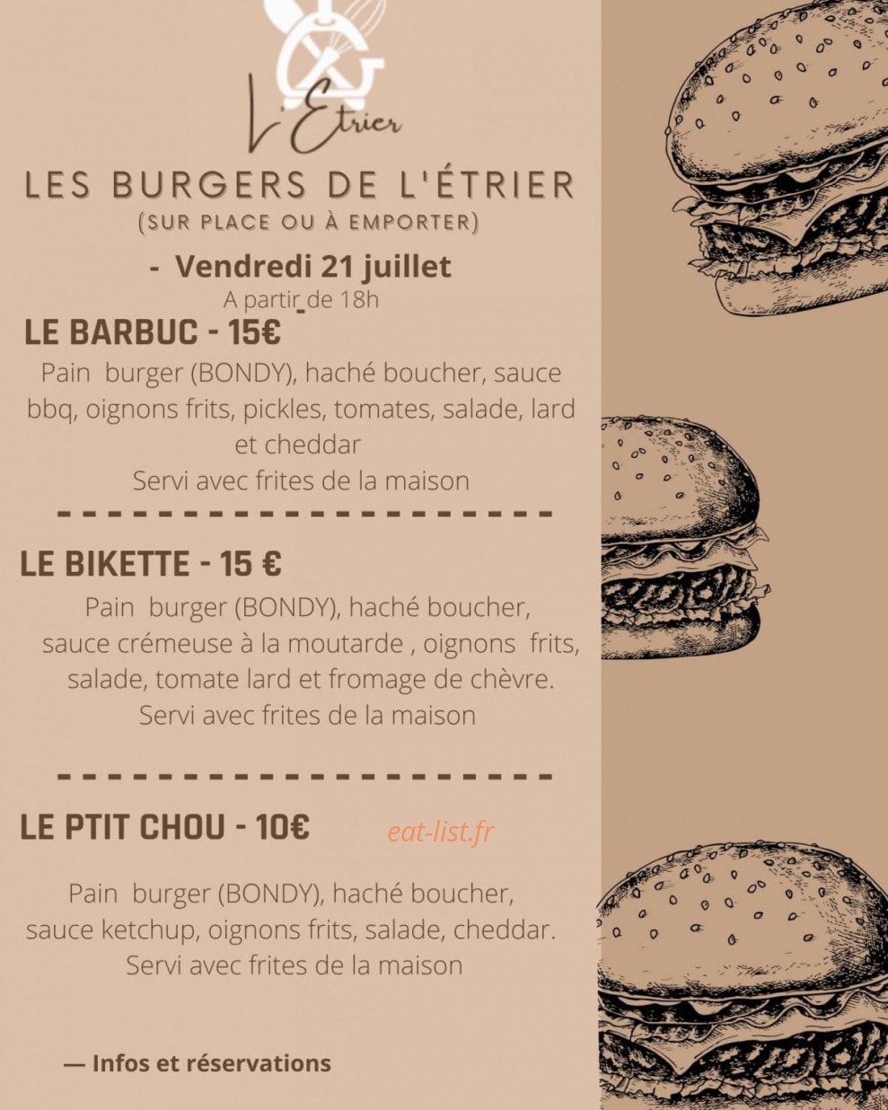 L'Etrier — carte page 1