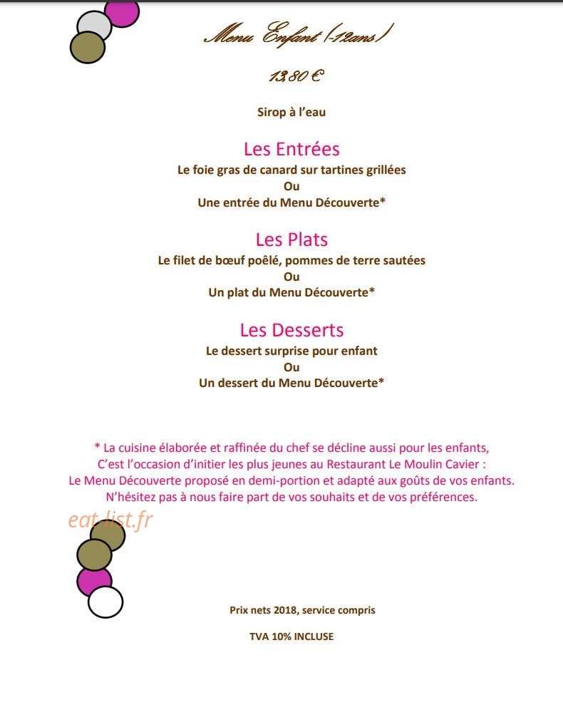 Le cavier — carte page 4