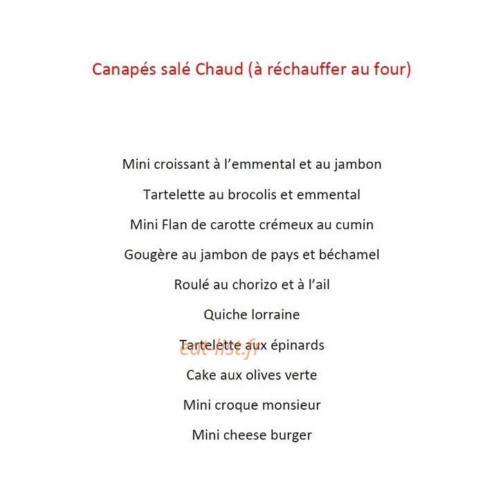 Le Lemon's — carte page 32