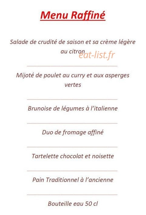 Le Lemon's — carte page 14
