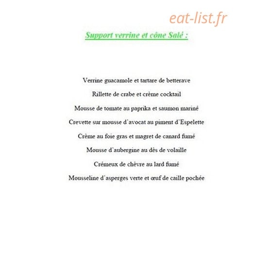 Le Lemon's — carte page 29