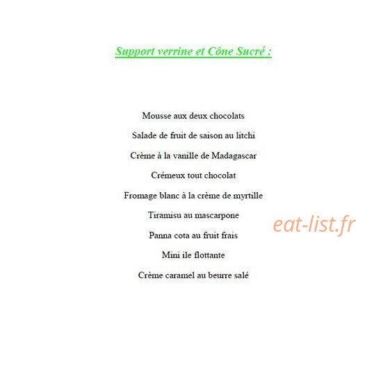 Le Lemon's — carte page 31