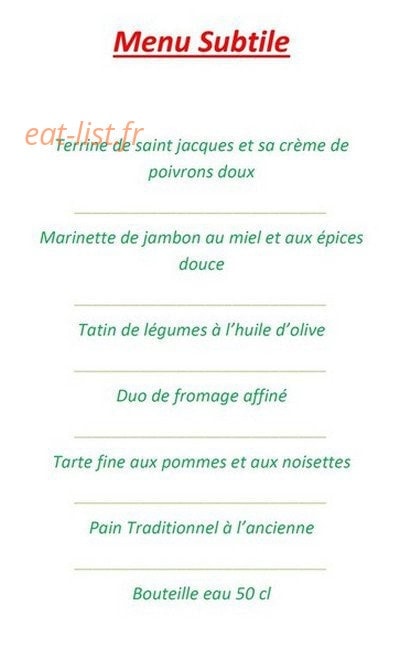 Le Lemon's — carte page 8