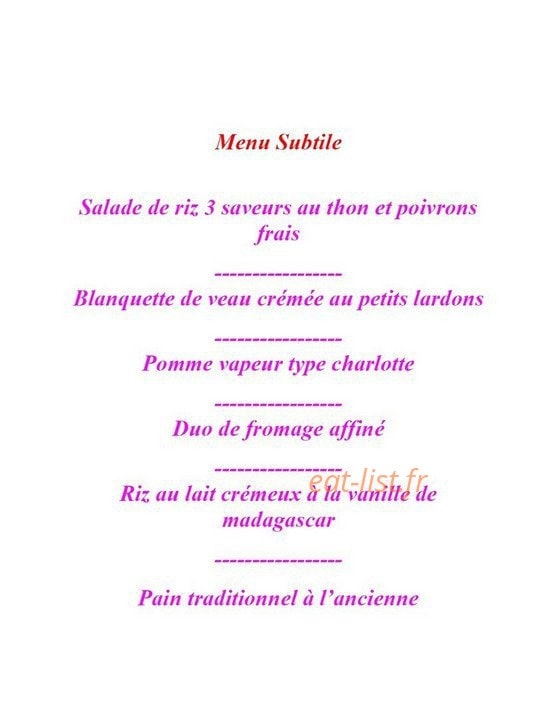 Le Lemon's — carte page 6