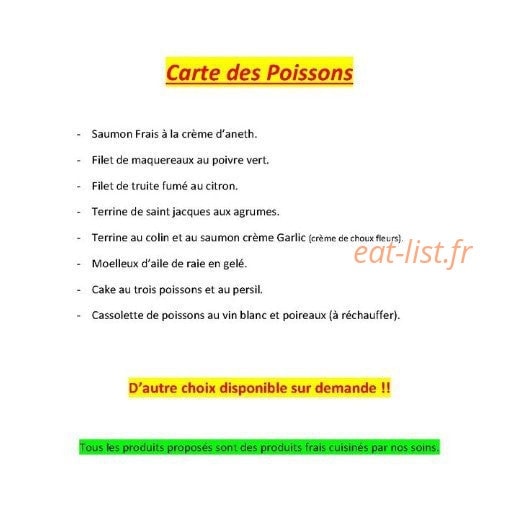 Le Lemon's — carte page 24