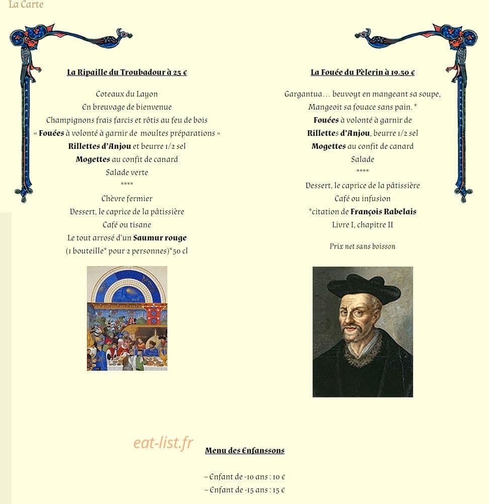 La Grange à Dîme — carte page 1