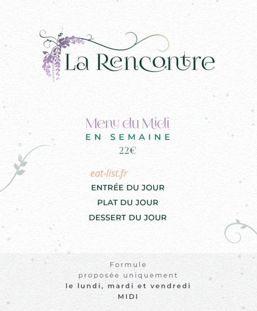 La Rencontre — carte page 3
