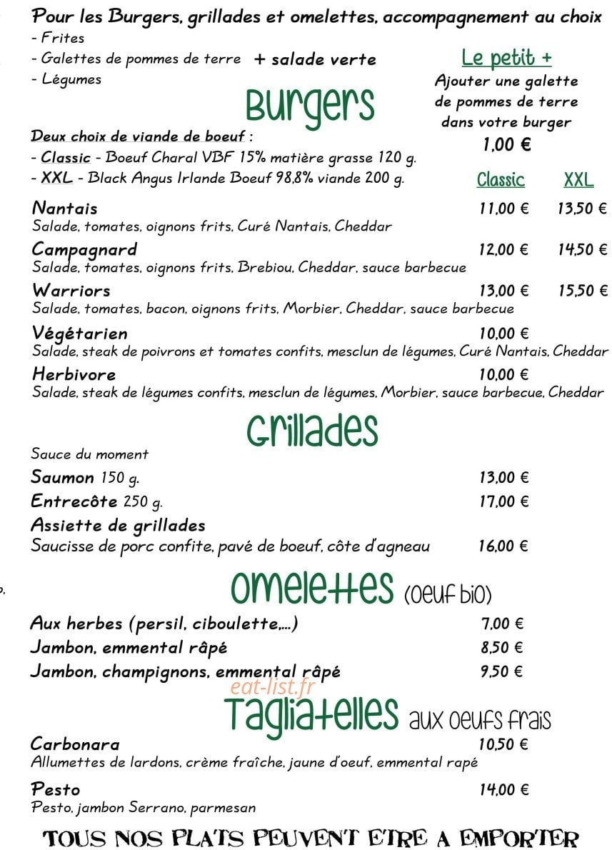 La Cohue — carte page 2