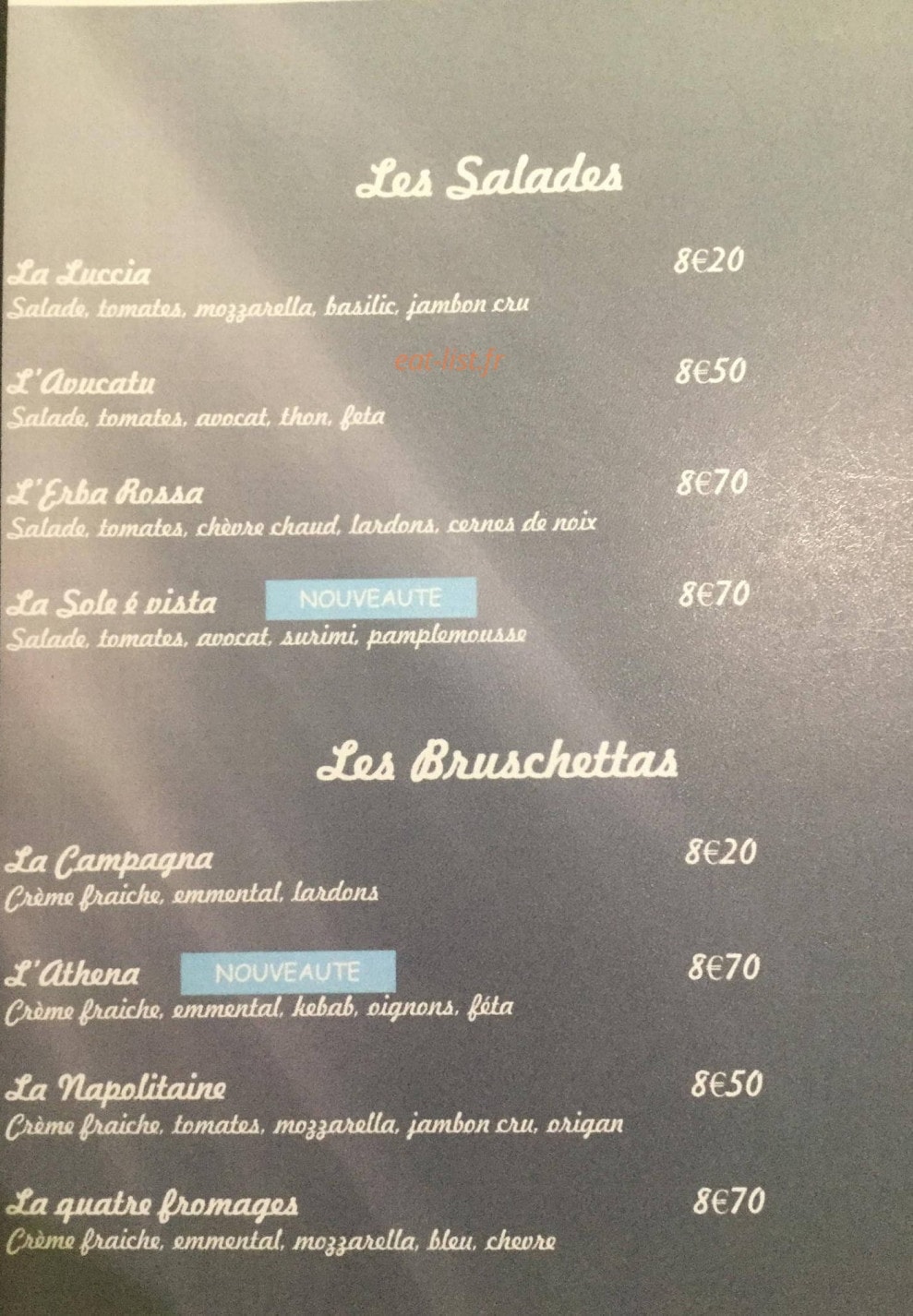 Le paloma — carte page 4