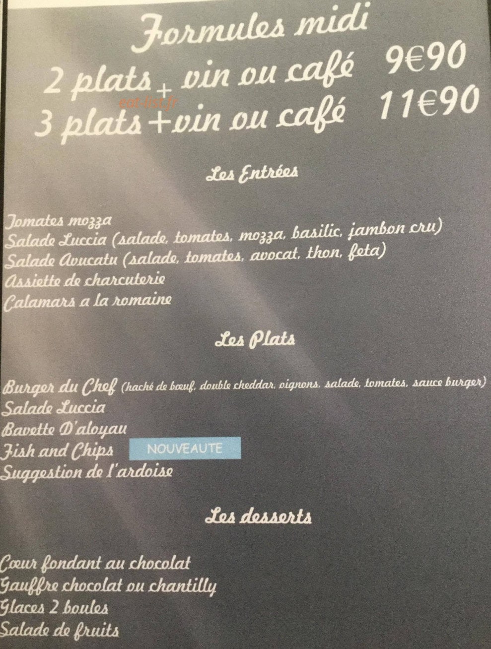 Le paloma — carte page 2
