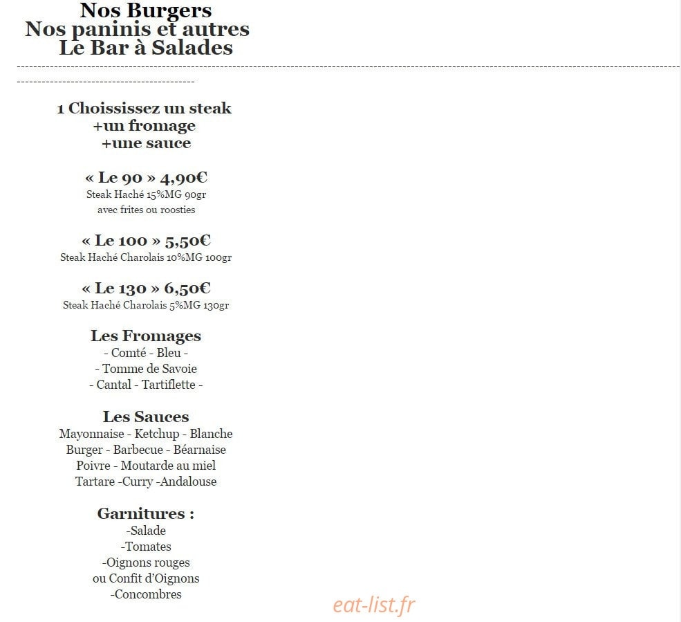 Maison du panini — carte page 3