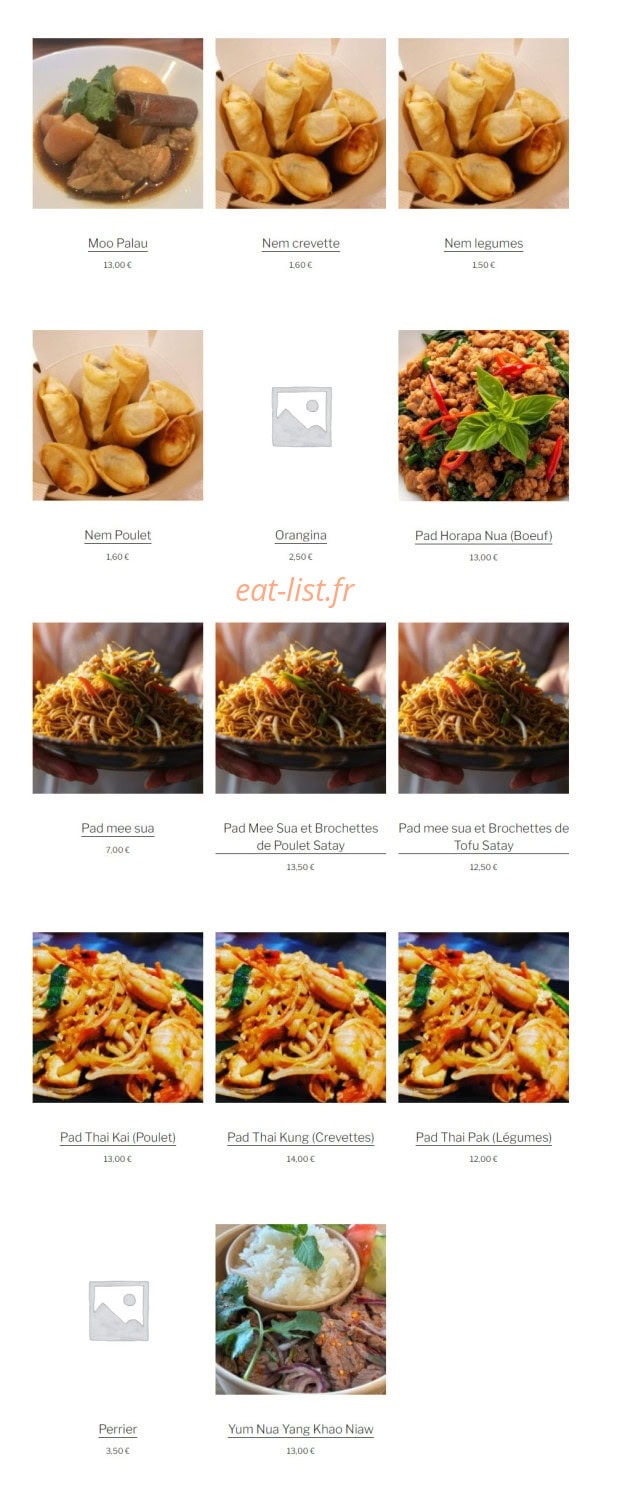 Suk Suk Thai — carte page 4