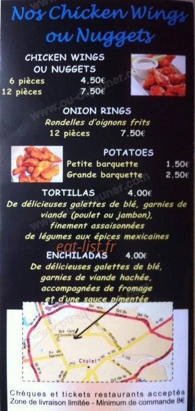 Bella Pizza — carte page 3