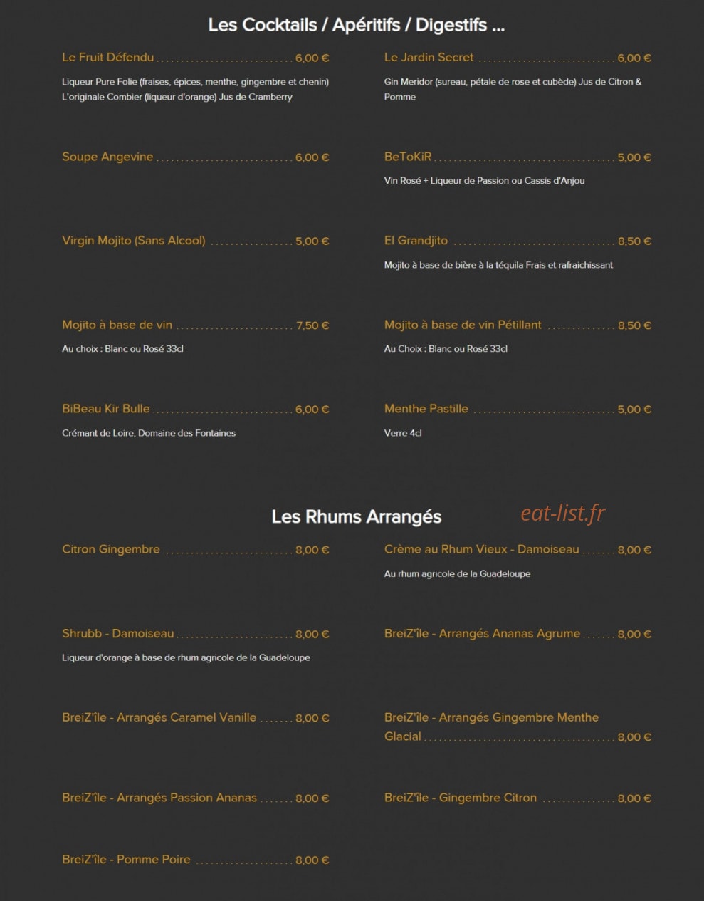 Betobib — carte page 22