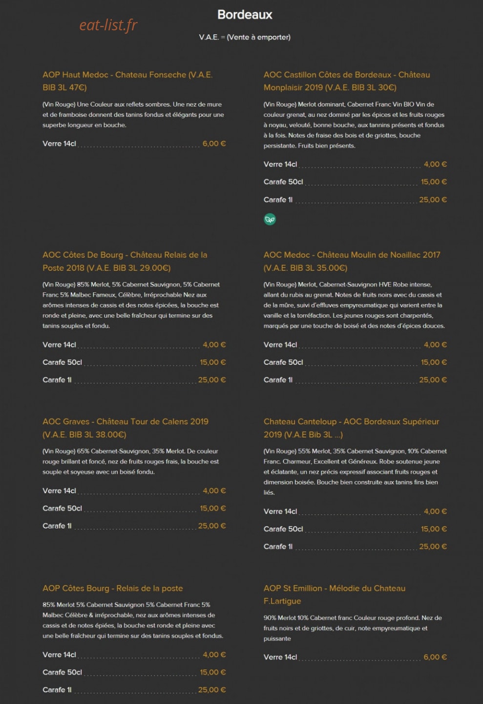 Betobib — carte page 10