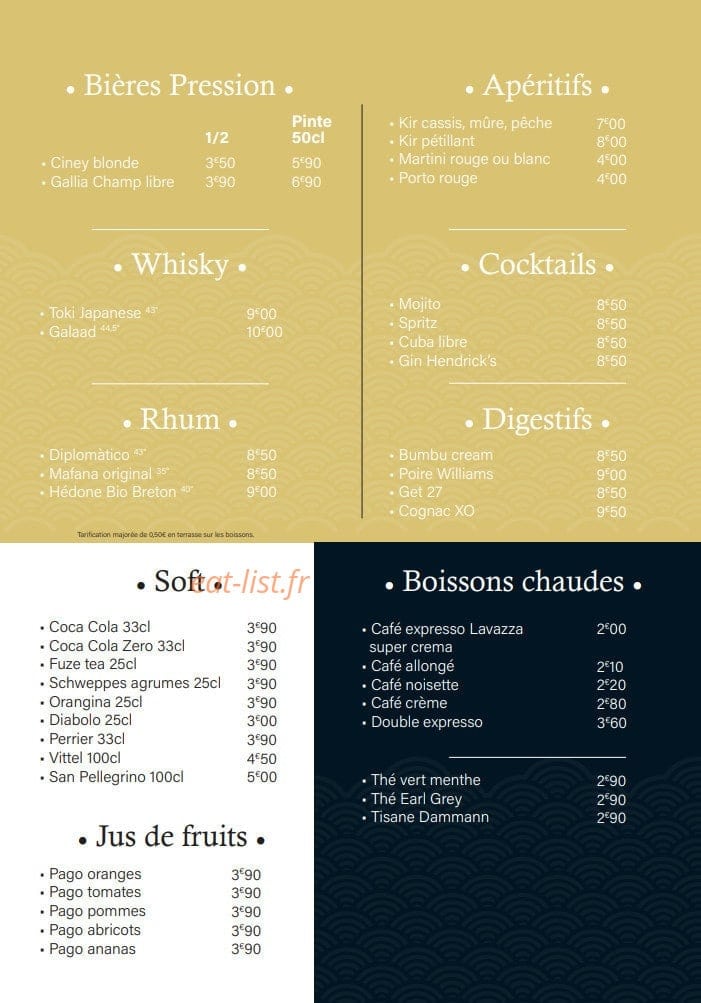 K&G — carte page 3