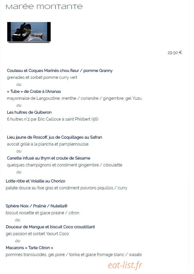 L' écailler — carte page 3