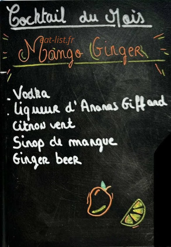 Le bar des amis — carte page 2