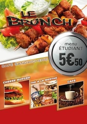 Le Brunch — carte page 1