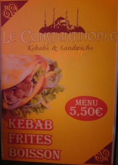 Le Constantinople — carte page 1