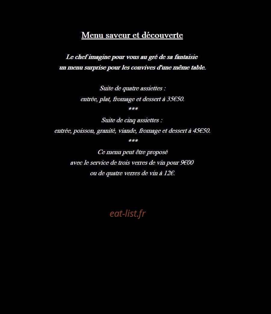 Le Romarin — carte page 3