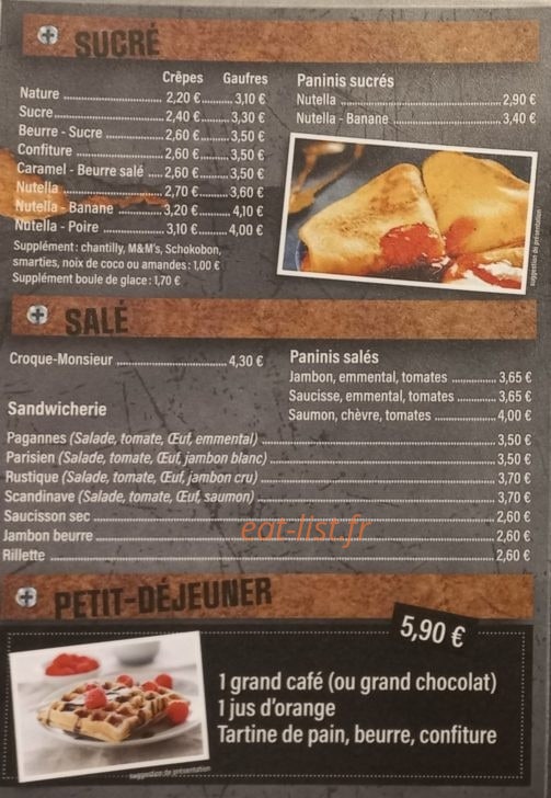 Les Pagannes — carte page 1