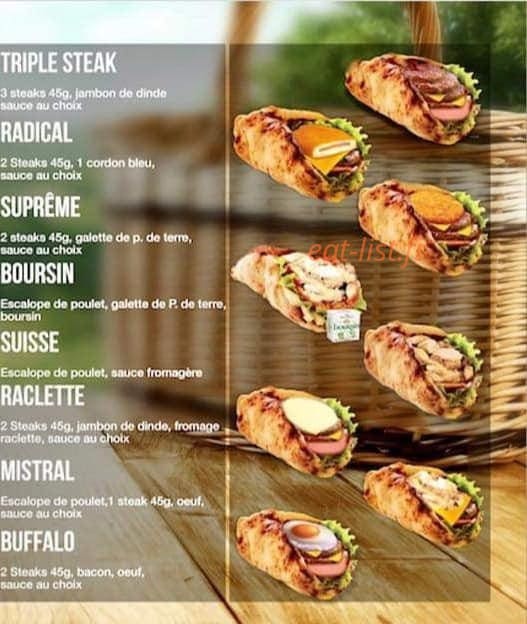 O'cheese naan — carte page 2