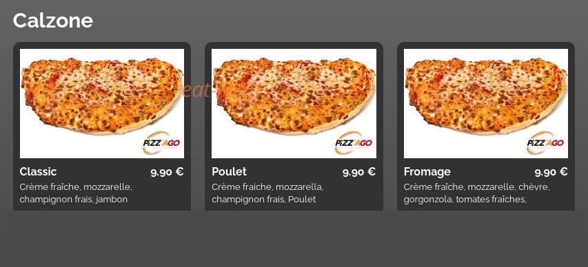 Pizz'Ago — carte page 13