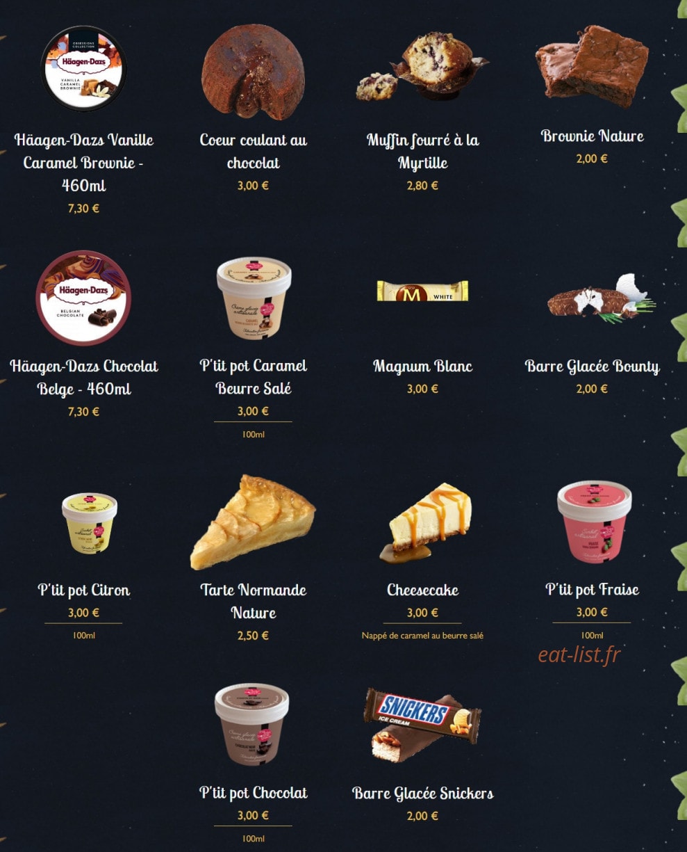 Pizza Tempo — carte page 8