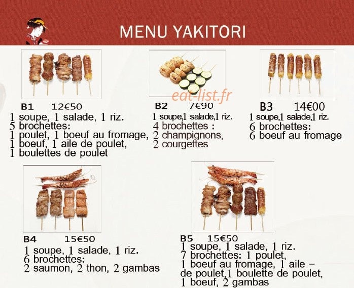 Sushi Hanaki — carte page 9