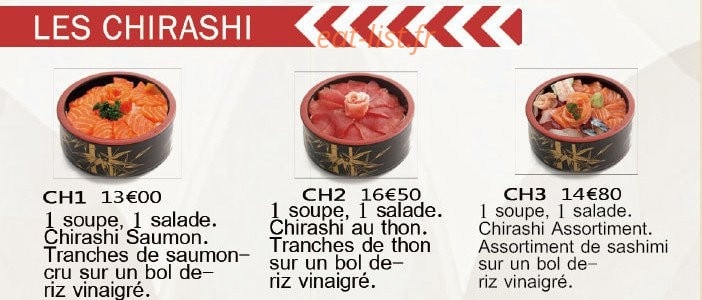 Sushi Hanaki — carte page 7