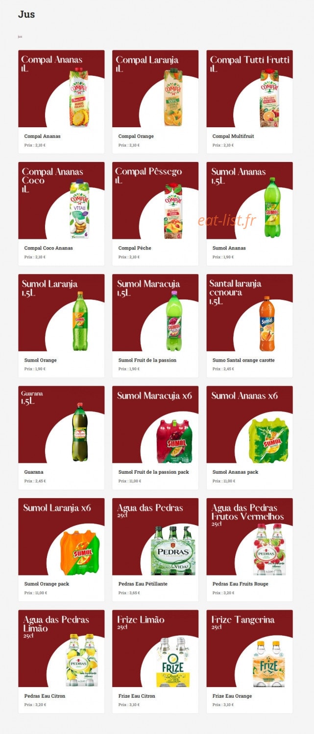 Tradição LF — carte page 6